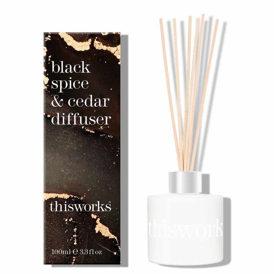 Bath & Home This Works | Black Spice & Cedar Diffuser