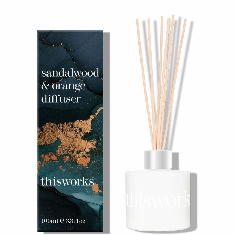 Bath & Home This Works | Sandalwood & Orange Diffuser